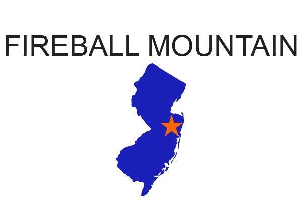 Fireball Mountain map